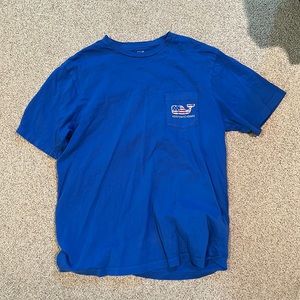 Vineyard Vines Short Sleeve American Flag Whale Shirt